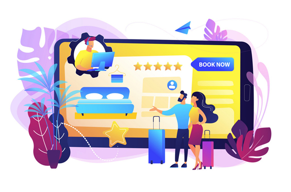 سایت هتل، hotel web design ، basisfly